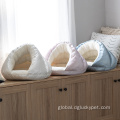 Dog Bed With Removable Cushion Slipper Custom Thick Pet Bed Cushion Supplier